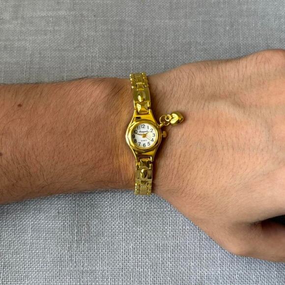 Elegant gold watch classic analogue MENS2 - Picture 5 of 7